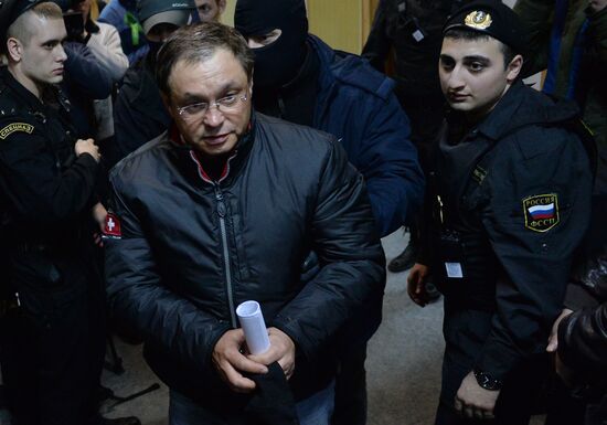 Court considers matter of former senator Gleb Fetisov's arrest