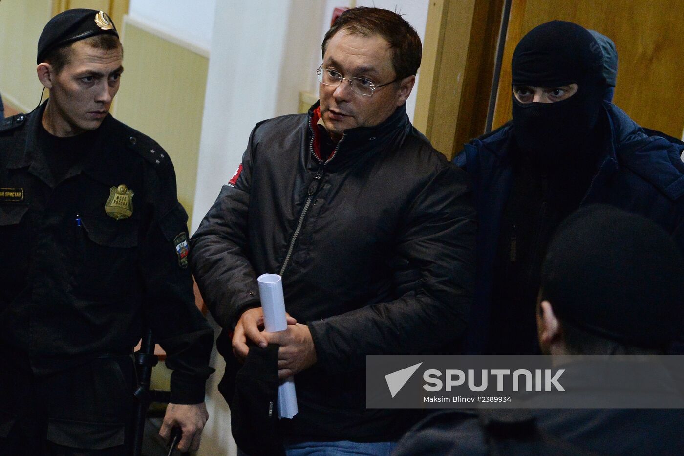 Court considers matter of former senator Gleb Fetisov's arrest