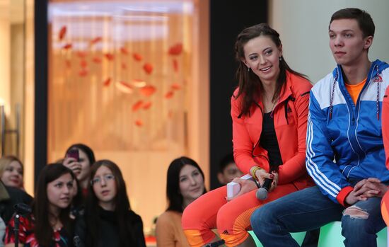 Ceremony honoring winners of 2014 Winter Olympics in Sochi