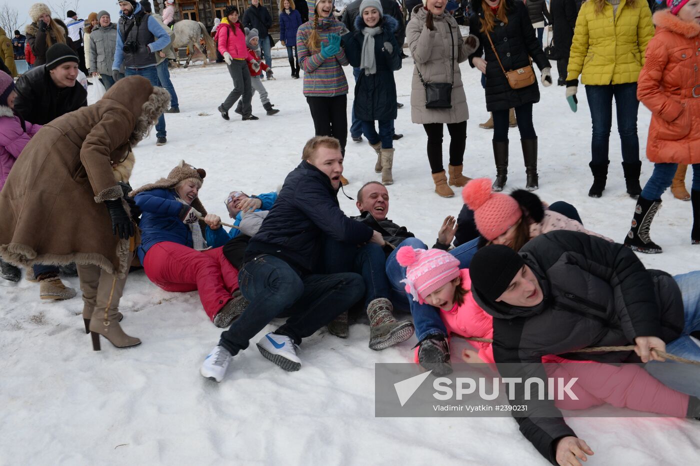 Seeing off Maslenitsa in Suzdal