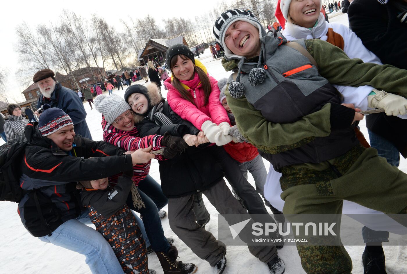 Seeing off Maslenitsa in Suzdal