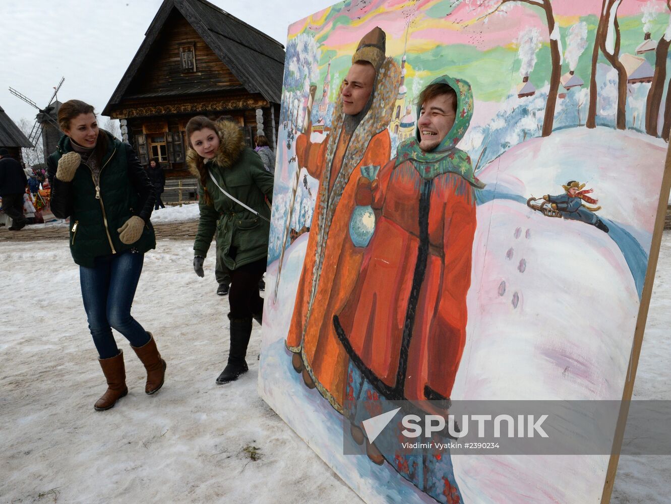 Seeing off Maslenitsa in Suzdal