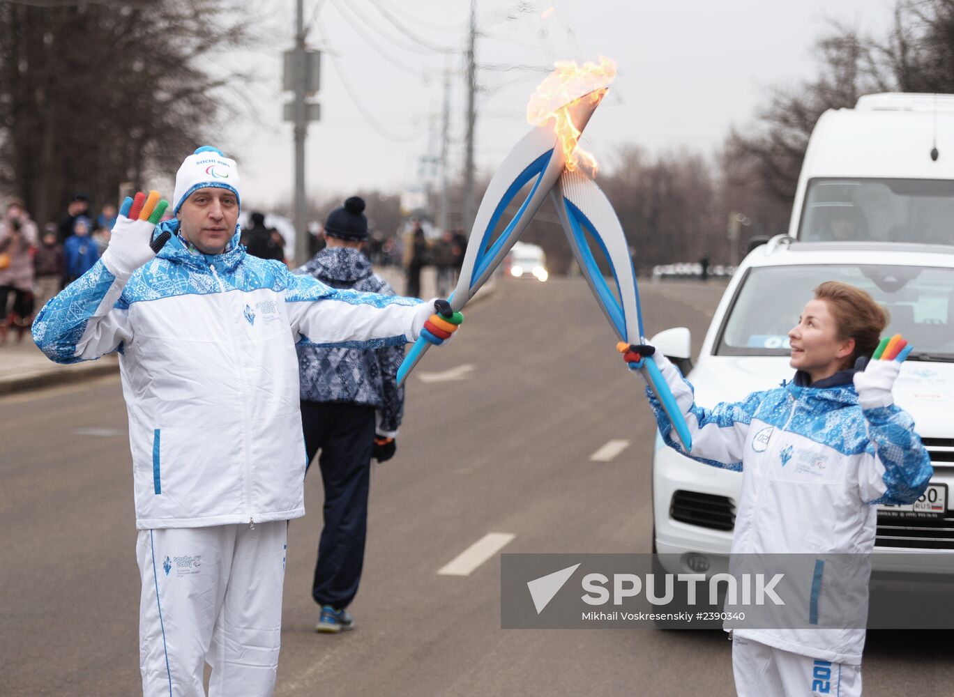 Sochi 2014 Paralympic torch relay