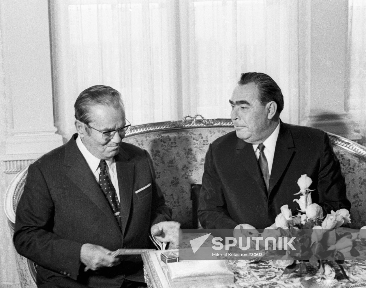 BROZ TITO BREZHNEV YUGOSLAVIA