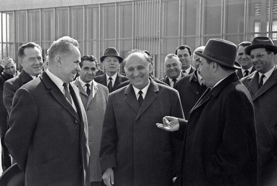 LEONID BREZHNEV TODOR ZHIVKOV ALEXEI KOSYGIN