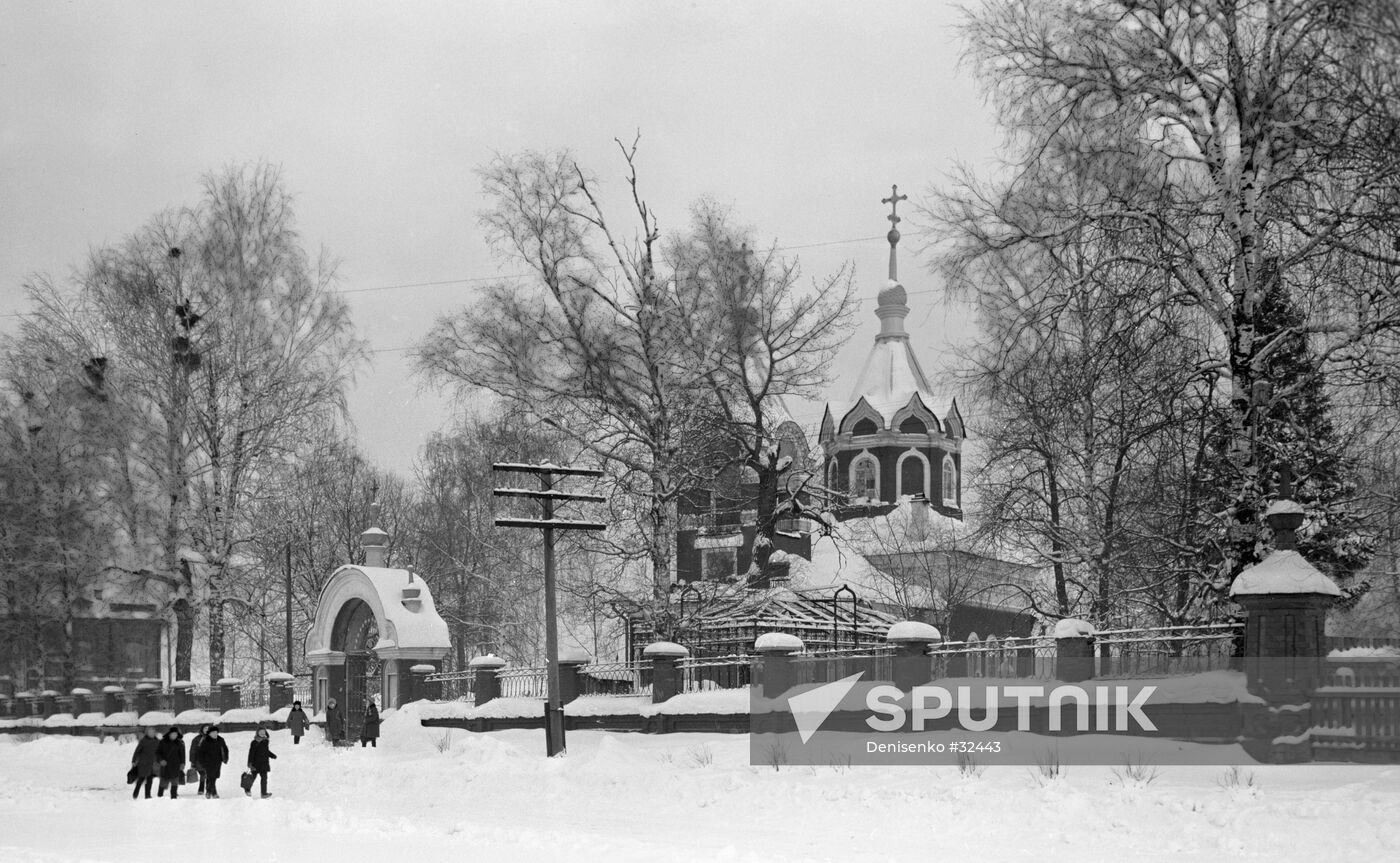 KALYAZIN THE VVEDENSKAYA CHURCH WINTER