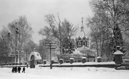 KALYAZIN THE VVEDENSKAYA CHURCH WINTER