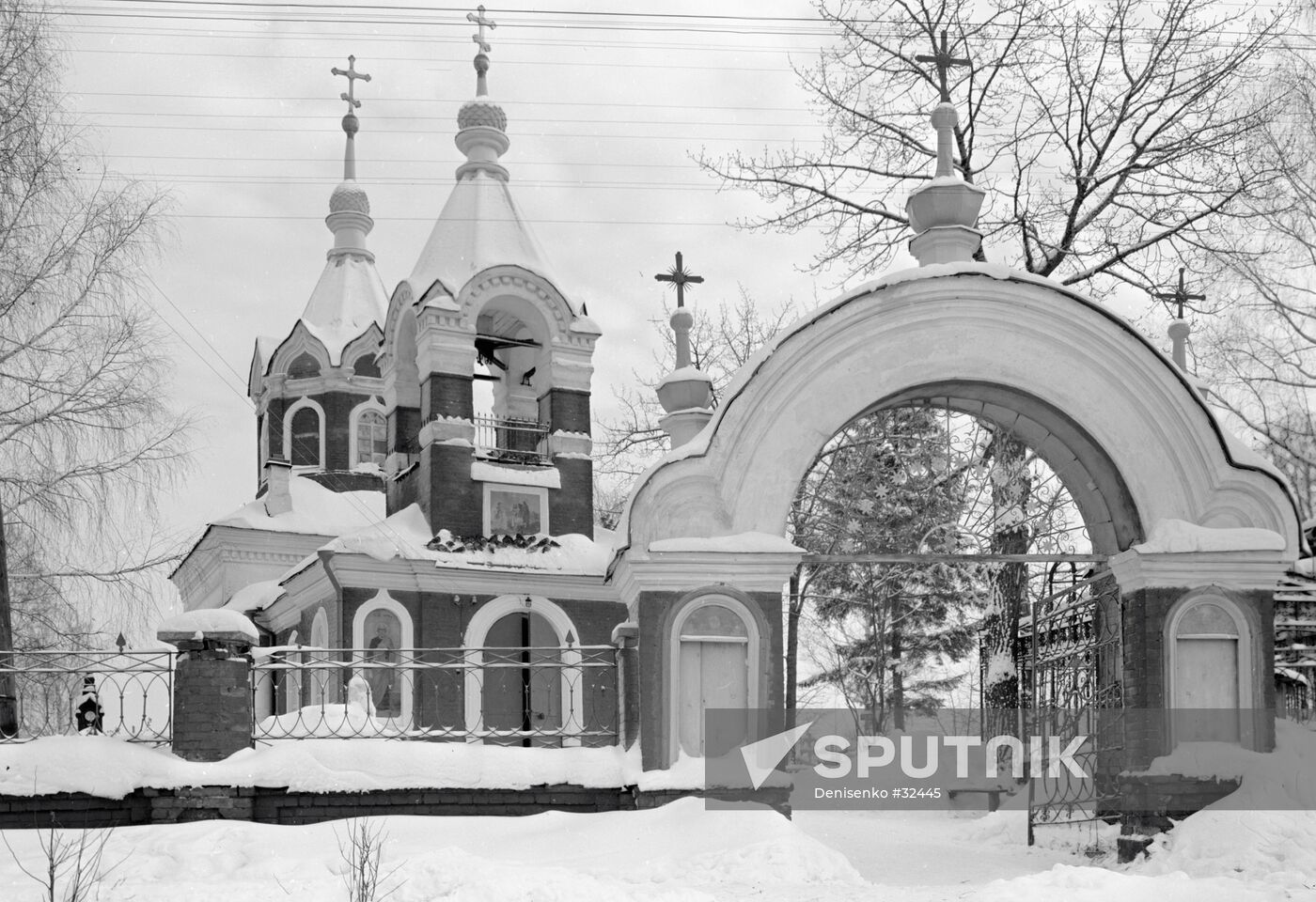 KALYAZIN THE VVEDENSKAYA CHURCH WINTER
