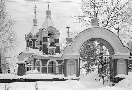 KALYAZIN THE VVEDENSKAYA CHURCH WINTER
