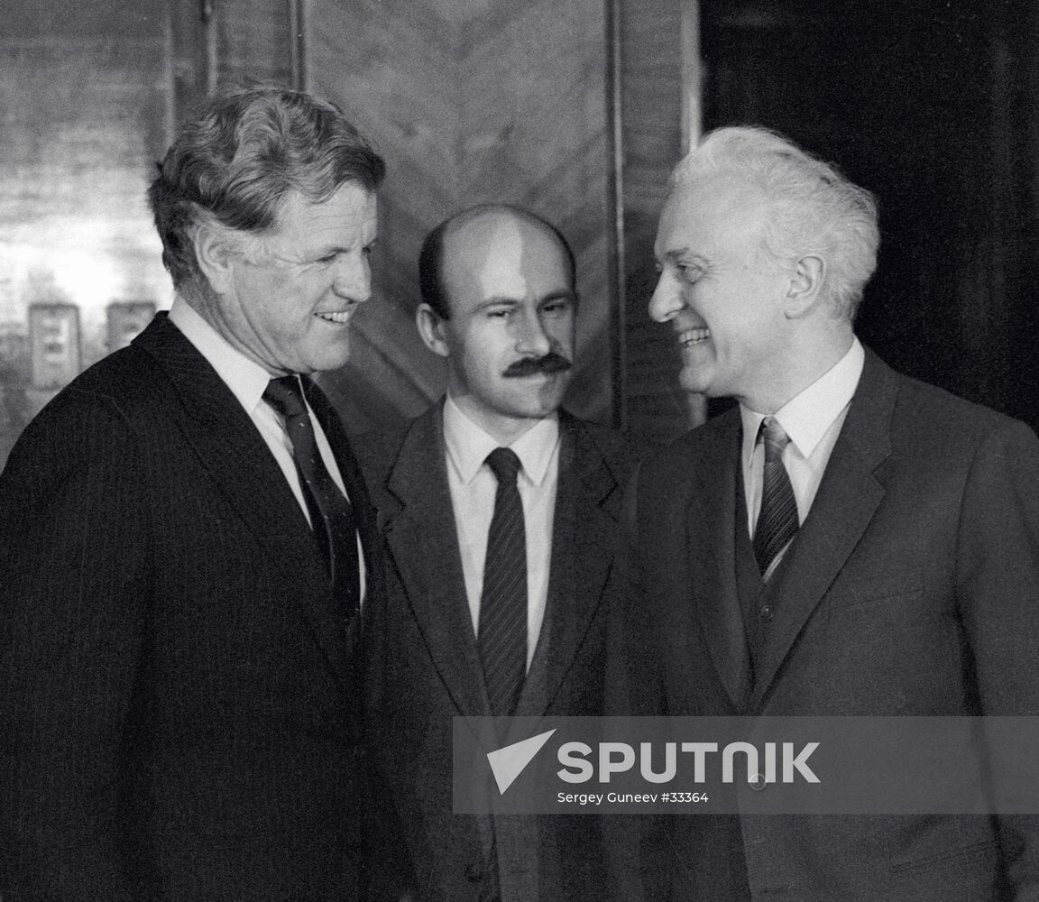 SHEVARDNADZE KENNEDY VISIT