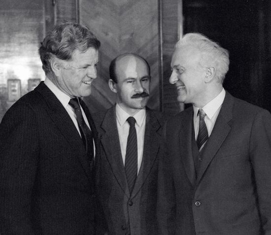 SHEVARDNADZE KENNEDY VISIT