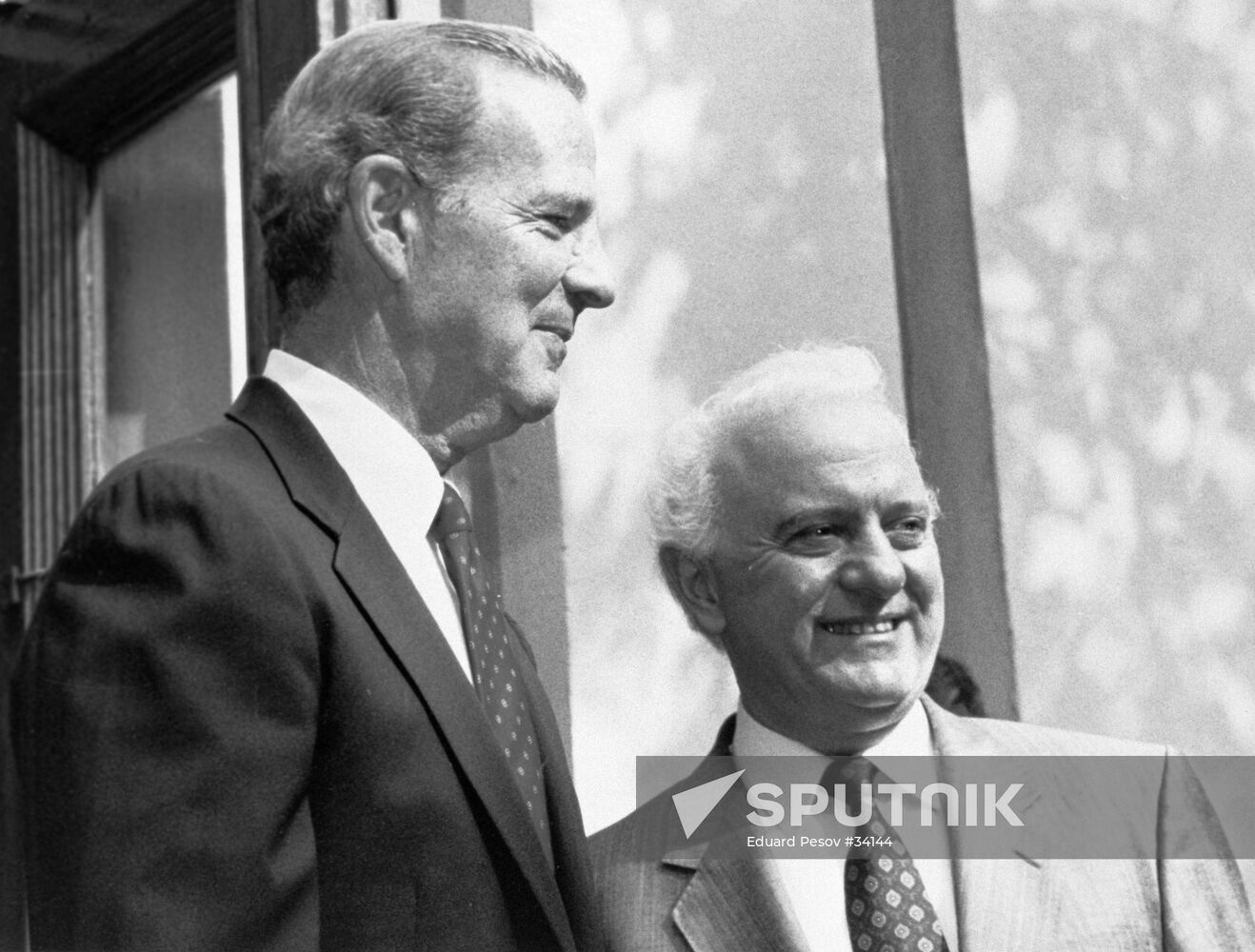 ROUTINE MEETING SHEVARDNADZE BAKER