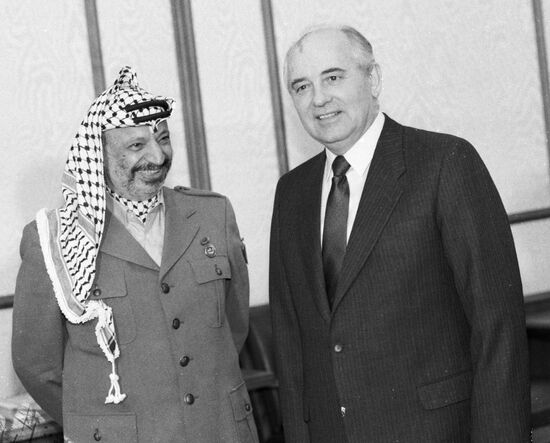 GORBACHEV ARAFAT