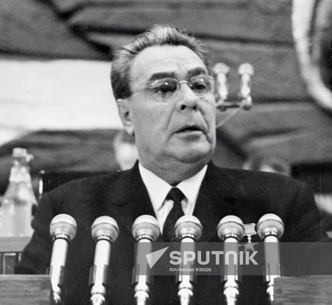 BREZHNEV SPEECH CONGRESS 