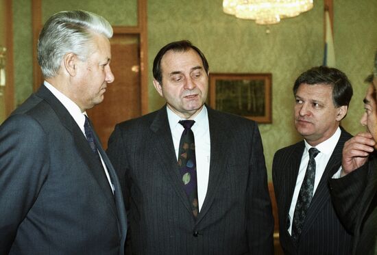 YELTSIN BARANNIKOV SKOKOV