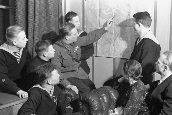 CHKALOV SAILORS MAP