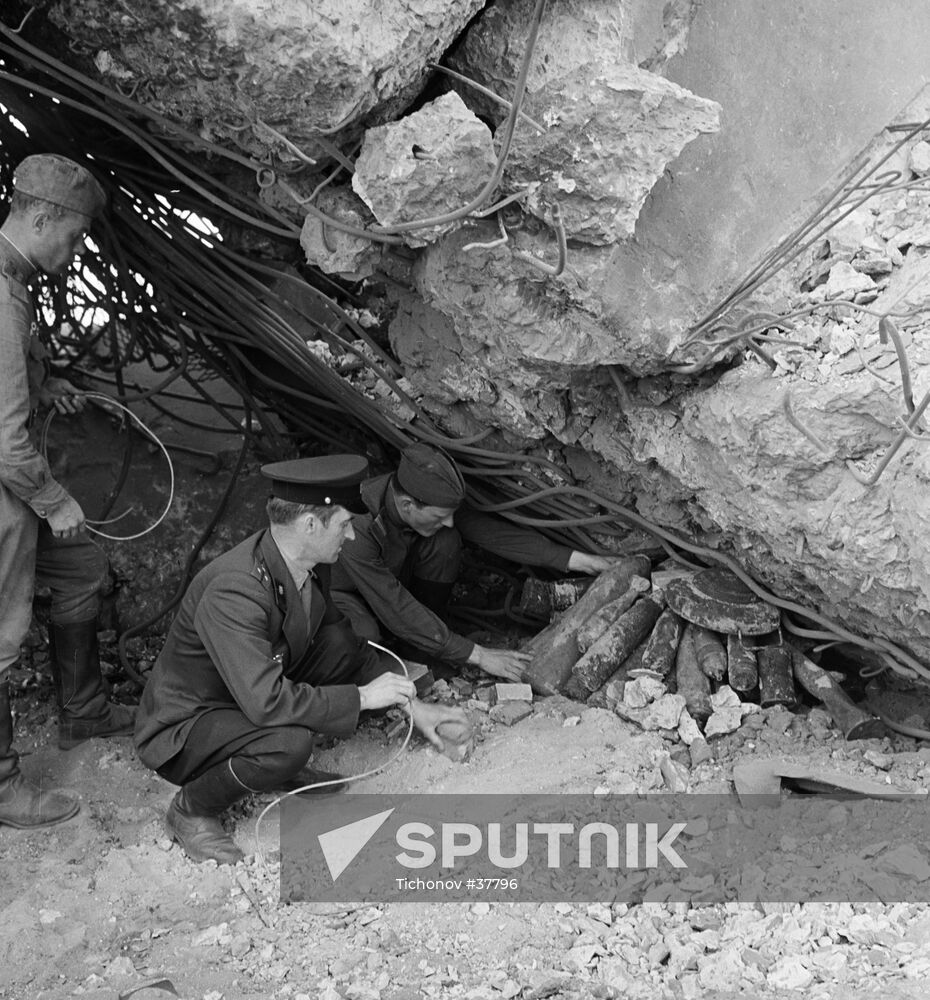 SAPPERS MUNITIONS DEPOT BREST FORTRESS