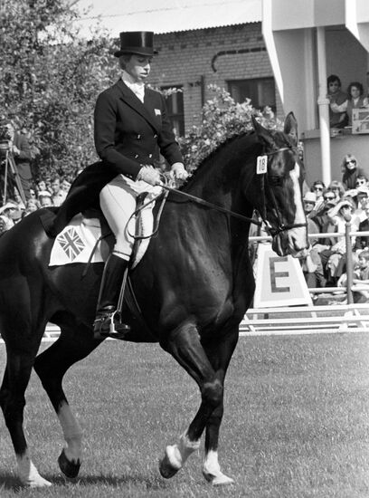 EQUESTRIAN SPORT EUROPEAN CHAMPIONSHIP PRINCESS ANNA