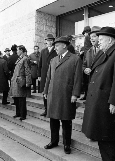 ZHIVKOV DELEGATION OF THE 24TH CONGRESS OF THE U.S.S.R. COMMUNI