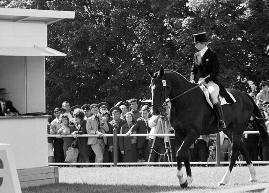 EQUESTRIAN SPORT EUROPEAN CHAMPIONSHIP PRINCESS ANNA