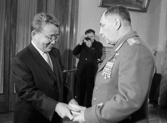 TSEDENBAL ORDER POKRYSHKIN