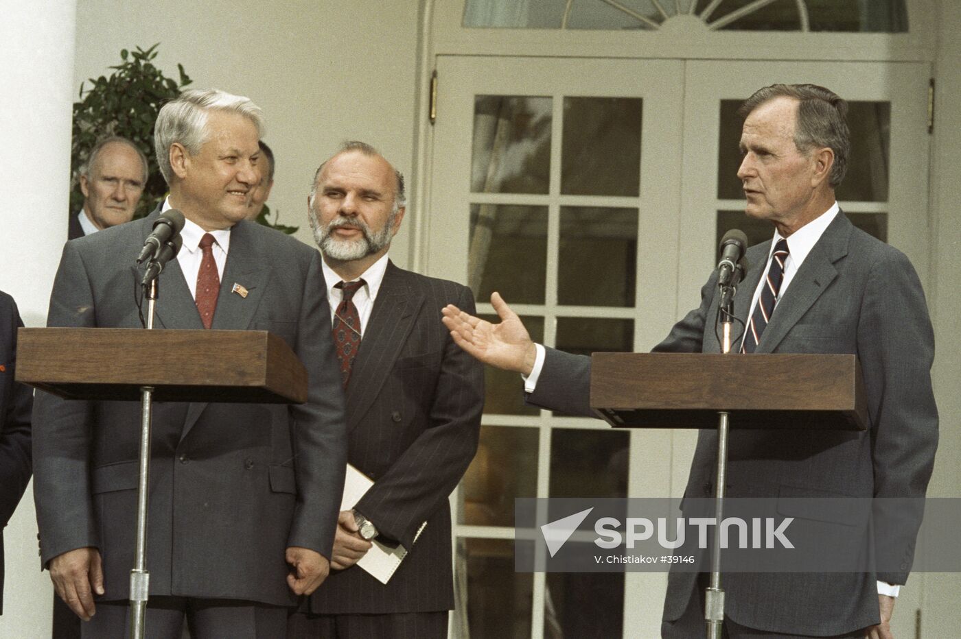 PRESIDENT YELTSIN BUSH