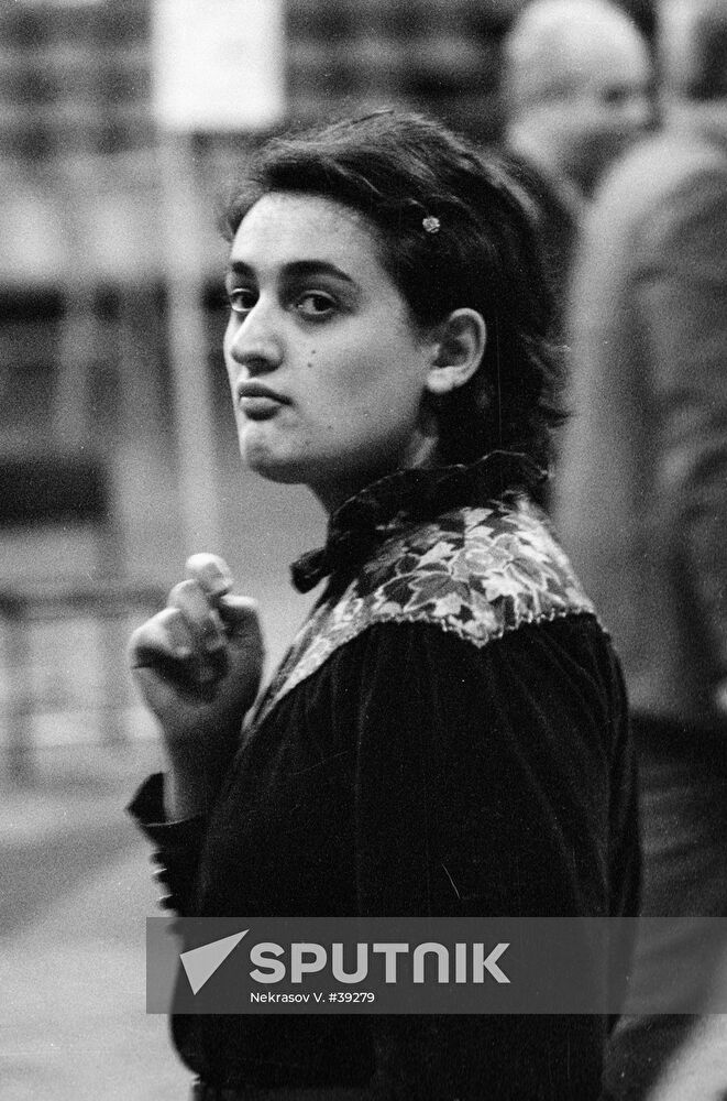 CHIBURDANIDZE CHESS PLAYER