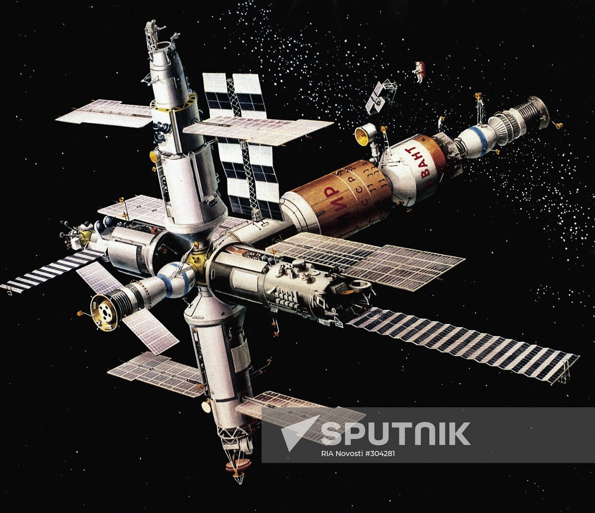 Orbital station Mir