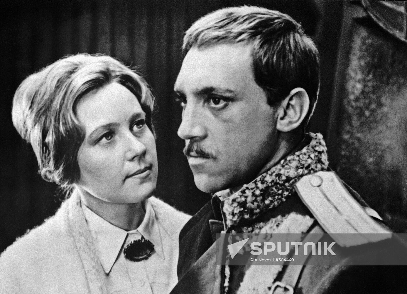 Still from the Film "Two Comrades Were Serving"