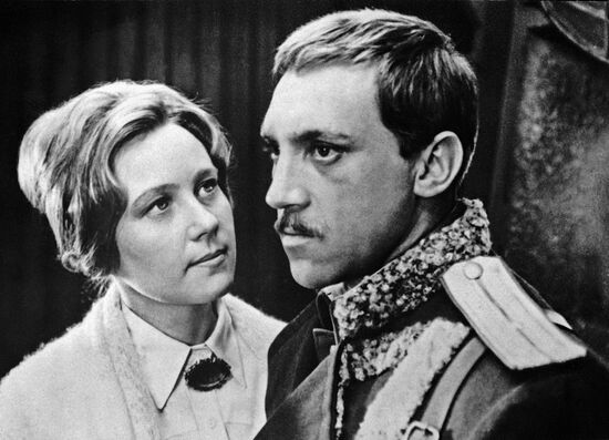 Still from the Film "Two Comrades Were Serving"