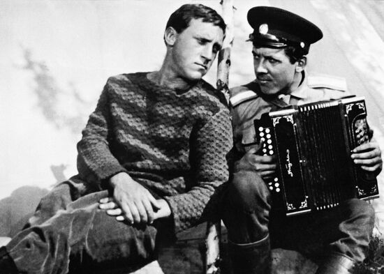 Still From the Film "The Master of the Taiga"