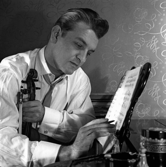 Violinist Valery Klimov