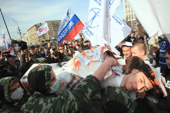 Anti-NATO demonstration