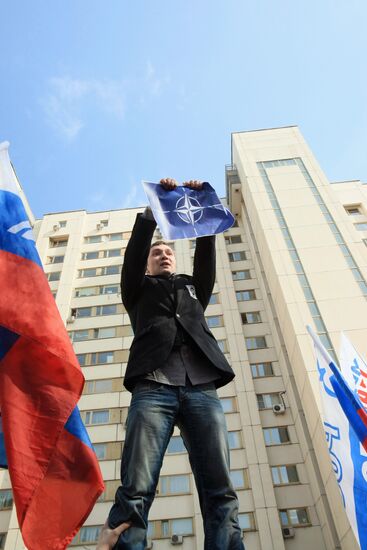 Anti-NATO demonstration