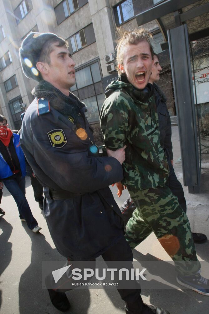 Anti-NATO demonstration