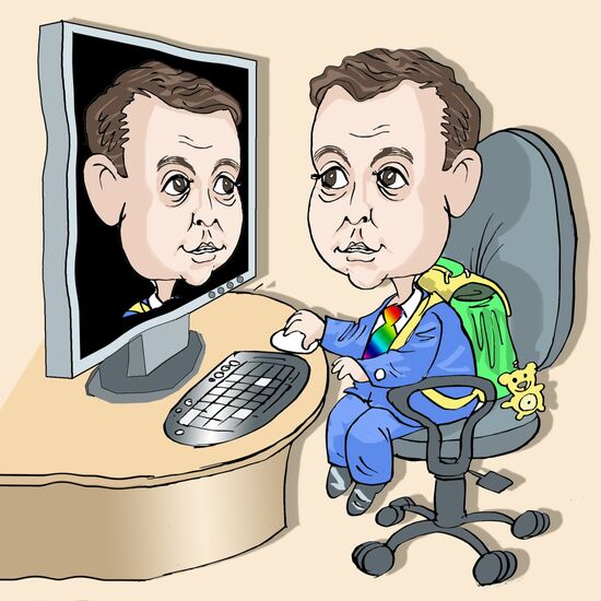 Dmitry Medvedev Finds His Namesakes on Odnoklassniki.Ru Website
