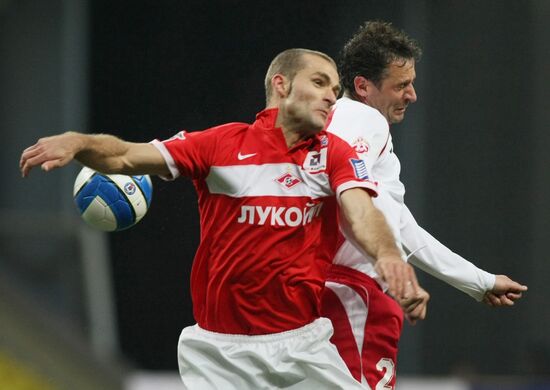 Football: Spartak Moscow vs. Amkar Perm