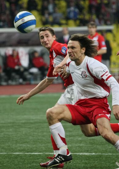 Football: Spartak Moscow vs. Amkar Perm