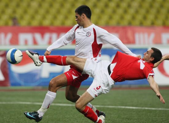 Football: Spartak Moscow vs Amkar Perm