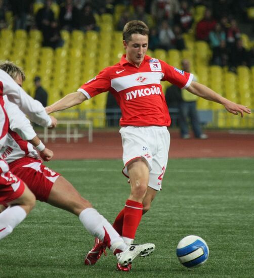Football: Spartak Moscow vs. Amkar Perm
