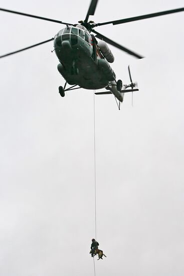 Emergency Situations Ministry units training in the North-Western Federal District