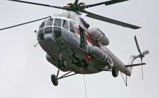 Emergency Situations Ministry units training in the North-Western Federal District