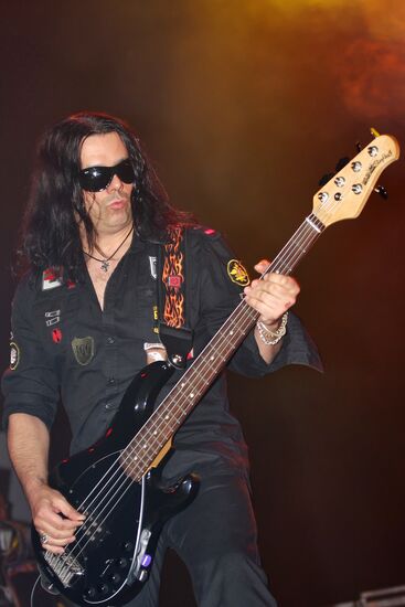 The Scorpions perform in Krasnoyarsk