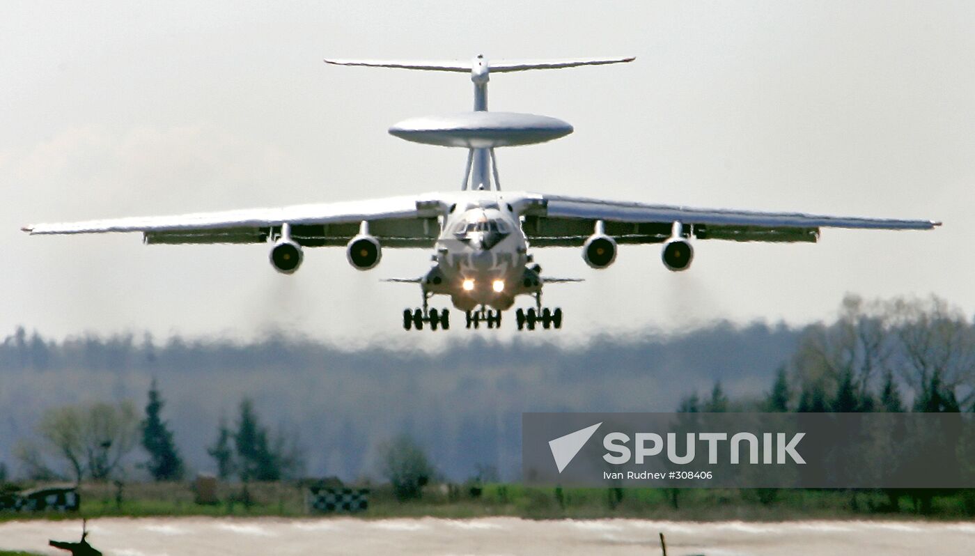 Russia's A-50 early-warning and guiding aircraft