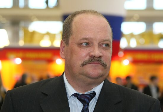 Igor Zotov, former chairman of Party of Pensioners