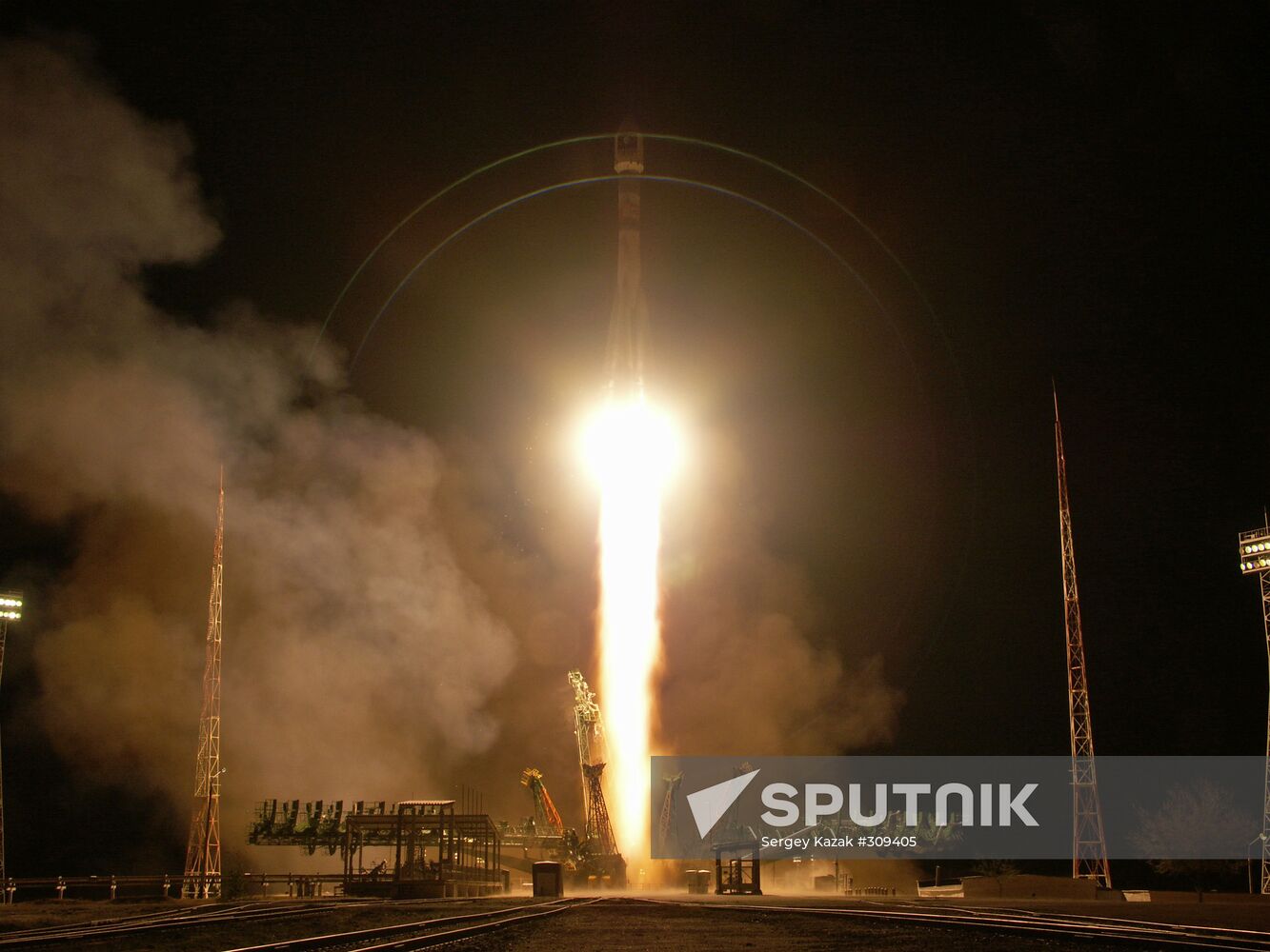 Launch of Giove-B satellite