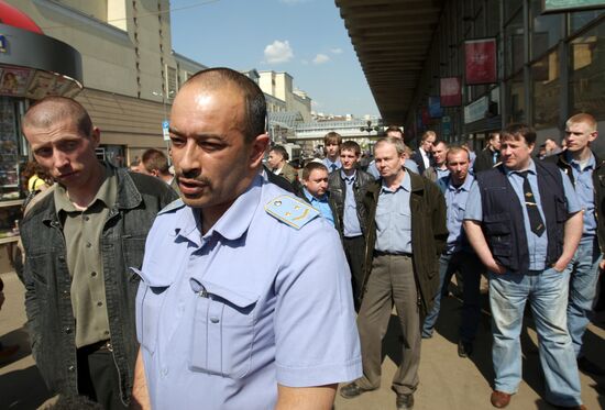 Moscow Railroad goes on strike