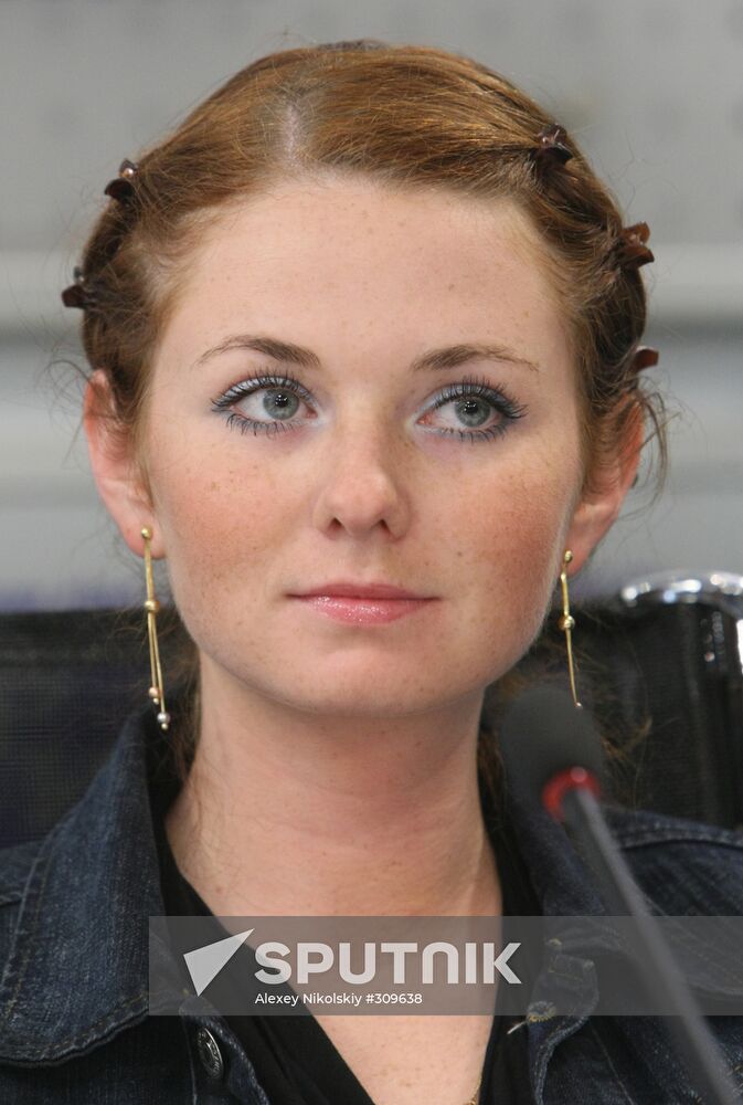 Lena Katina of the t..A.T.u. group