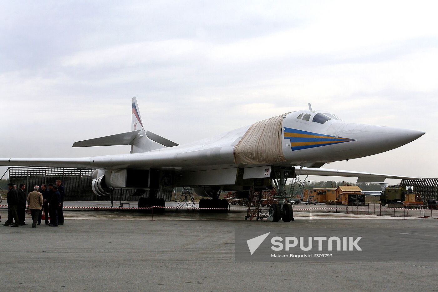 Tu-160 Blackjack supersonic strategic bomber