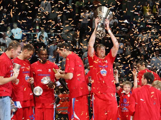 CSKA win Euroleague title